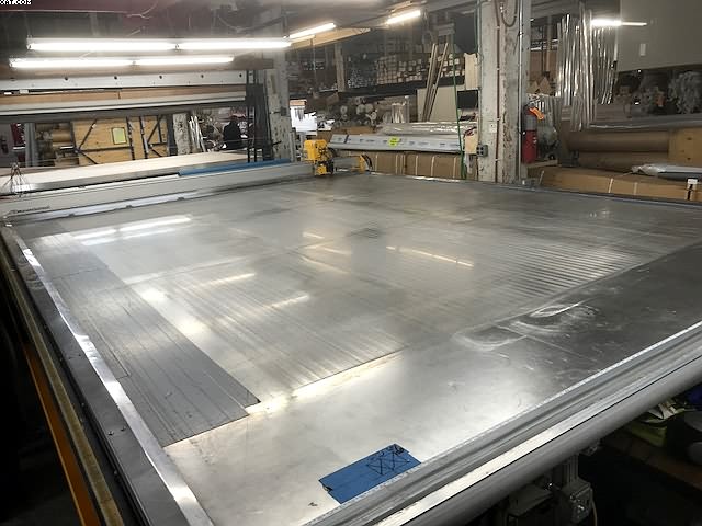 CNC Fabric Cutting Table 123" x 180" work width